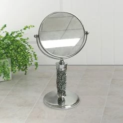Flash Sale 🎁 TATARA Nu Steel Beaded Heart Mirror 🎁 -bathroom mirrors Shop 0a9111780e7c5b52 8526 w800 h800 b0 p0
