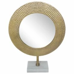 Discount 🔔 Sagebrook Home Metal 21" 🔨 Hammered Mirror On Stand 15284-01 🤩 -bathroom mirrors Shop 0f51551c0230e8a2 2688 w800 h800 b1 p0
