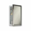 Best Pirce 🎁 Rangaire Hampton 15 3/4" X 25 1/2" Recess Mount Satin Nickel Medicine Cabinet 😉