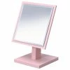 Best Pirce 🔔 HomeRoots Pretty Pink Square Make Up Vanity Mirror 💯