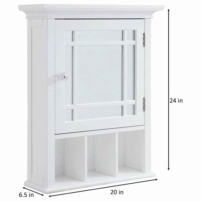 Best Pirce 🎉 Versanora Wooden Medicine Storage Cabinet, Mirror Door ⌛ 4 Best Pirce 🎉 Versanora Wooden Medicine Storage Cabinet, Mirror Door ⌛ - Image 4