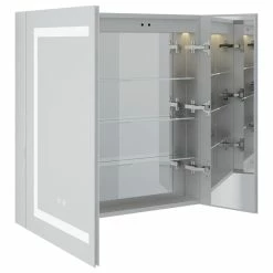 Coupon 🎁 Wellfor Group LLC Recessed/Surface LED Light Mirror Medicine Cabinet Defogger, 30"x30" Double Doors 👍 20 Coupon 🎁 Wellfor Group LLC Recessed/Surface LED Light Mirror Medicine Cabinet Defogger, 30"x30" Double Doors 👍 -bathroom mirrors Shop 1f71fde102d8be27 4609 w800 h800 b1 p0