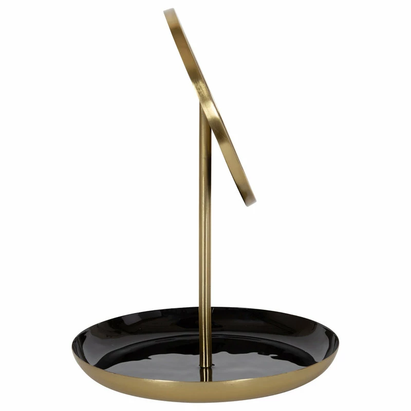 Best Pirce 💯 Uniek Laranya Tabletop Mirror, Black/Gold 11x15 🎁 7 Best Pirce 💯 Uniek Laranya Tabletop Mirror, Black/Gold 11x15 🎁 - Image 7