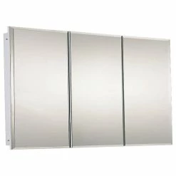 Best reviews of 🛒 Ketcham Medicine Cabinets/Fred Silver & Company Tri-View Series Medicine Cabinet, 48"x30", Beveled Edge ⌛