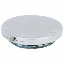 Best deal 😍 GlassOfVenice Murano Glass Millefiori Folding Compact Mirror - Aqua Gold ✨ -bathroom mirrors Shop 2c611a160751c919 4687 w800 h800 b1 p0