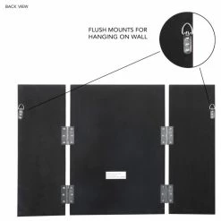 Discount 😍 Inspired Home Jada Tabletop Vanity Mirror, Tri Fold, 28x29 🛒 -bathroom mirrors Shop 32c10f040f8fa20f 2230 w800 h800 b1 p0