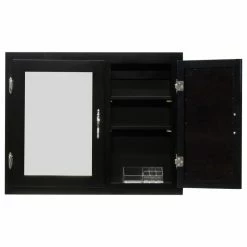 New 🎉 Lux Home Bi-view Double Door Wood Surface Or Recessed Medicine Cabinet 💯 -bathroom mirrors Shop 32f1431000a43c1b 9551 w800 h800 b1 p0