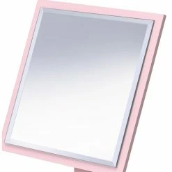 Best Pirce 🔔 HomeRoots Pretty Pink Square Make Up Vanity Mirror 💯 -bathroom mirrors Shop 3d717987026c2ee1 0951 w800 h800 b1 p0