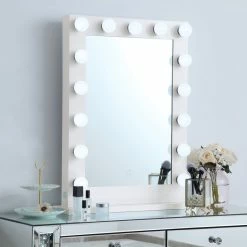Hot Sale ✔️ Elegant Furniture & Lighting Elegant MRE32432WH Brenda 24"By 32"Plug, Led 5000K Mirror, White ✔️ 5 Hot Sale ✔️ Elegant Furniture & Lighting Elegant MRE32432WH Brenda 24"By 32"Plug, Led 5000K Mirror, White ✔️ -bathroom mirrors Shop 42210a9901b4e811 0069 w800 h800 b0 p0