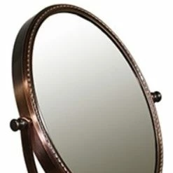 Deals 🛒 HomeRoots Vintage Style Copper 5X Magnification Vanity Mirror 🤩 -bathroom mirrors Shop 480158df026c2f75 0872 w800 h800 b1 p0