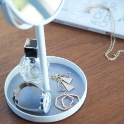 Top 10 🥰 Yamazaki Home Vanity Mirror, Steel, White 😀 -bathroom mirrors Shop 4ea1479f025ad6e8 2588 w800 h800 b0 p0