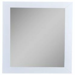 Deals ✨ Eviva LLC Eviva New York Full Frame Wall Mirror, White, 30" ✨