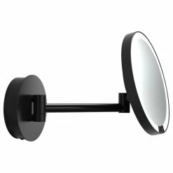 Brand new 👍 WS Bath Collections WS 91WR Magnifying Makeup Mirror In Polished Chrome W/ LED Light ✨