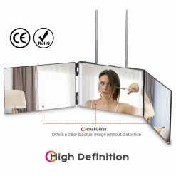 Cheap 🎁 Yescom Byootique 3 Way Mirror Trifold W/ LED Lights Telescoping Hooks For Hair Cutting ✨ 8 Cheap 🎁 Yescom Byootique 3 Way Mirror Trifold W/ LED Lights Telescoping Hooks For Hair Cutting ✨ -bathroom mirrors Shop 53f1f9a70229d7b7 2330 w800 h800 b1 p0