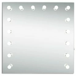 Promo 😀 Elegant Furniture & Lighting Hollywood Vanity Mirror 5000K W35.5"H35.5" 😍