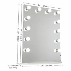 Top 10 ๐ฏ Impressions Vanity Company Hollywood Premiere Slim XL Vanity Mirror, White ๐ 7 Top 10 ๐ฏ Impressions Vanity Company Hollywood Premiere Slim XL Vanity Mirror, White ๐ -bathroom mirrors Shop 5a21073a000a1f59 1636 w800 h800 b1 p0