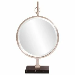 Promo ✨ Howard Elliott Collection Howard Elliott Medallion Silver Mirror 11212 😉