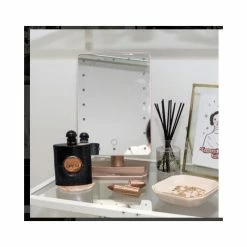 Cheap 😍 Impressions Vanity Company Touch XL Dimmable LED Makeup Mirror With Bluetooth, Champagne Gold 🎉 -bathroom mirrors Shop 5e6127ab015de1b8 3197 w800 h800 b0 p0