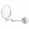 Best reviews of 🤩 American Imaginations 16.95-in. W Oval Stainless Steel Wall Mount Magnifying Mirror In Chrome Color 😉