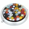 Best Sale 🔔 GlassOfVenice Murano Glass Millefiori Folding Compact Mirror - Multicolor 🛒
