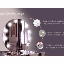 New 🥰 Impressions Vanity Company Hollywood Mirage Sunset LED Vanity Mirror 🎉 -bathroom mirrors Shop 6ca156c8011ed46e 1222 w800 h800 b0 p0