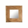 Brand new 🧨 Vida XL LLC VidaXL Solid Acacia Wood Cosmetic Mirror 19.7" Make Up Decoration Bathroom 😀