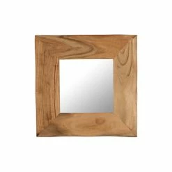 Brand new 🧨 Vida XL LLC VidaXL Solid Acacia Wood Cosmetic Mirror 19.7" Make Up Decoration Bathroom 😀