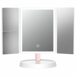 Best Sale ⌛ Impressions Vanity Company Infinity Trifold Led Makeup Mirror 😍
