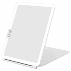 New ❤️ Impressions Vanity Company Fleur Touch Pad Tri-Tone Led Makeup Mirror, White ✔️ -bathroom mirrors Shop 7c1146c30128f539 3822 w800 h800 b1 p0