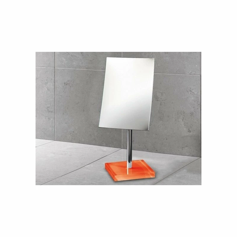 Promo ๐ Nameeks Square Magnifying Mirror With Orange Base ๐ 3 Promo ๐ Nameeks Square Magnifying Mirror With Orange Base ๐ - Image 3