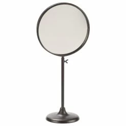 Wholesale 💯 Tripar International Inc Dark Brown Industrial Adjustable Round Mirror Stand ⌛
