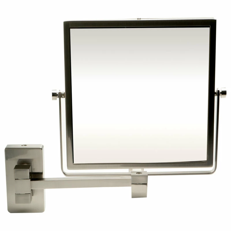 Flash Sale ๐ Alfi Trade ALFI ABM8WS-BN 8" Square Wall Mounted 5x Magnify Cosmetic Mirror ๐ฅฐ 2 Flash Sale ๐ Alfi Trade ALFI ABM8WS-BN 8" Square Wall Mounted 5x Magnify Cosmetic Mirror ๐ฅฐ - Image 2