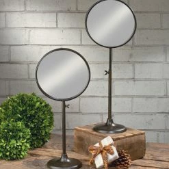 Wholesale 💯 Tripar International Inc Dark Brown Industrial Adjustable Round Mirror Stand ⌛ -bathroom mirrors Shop 907122490fa04786 8904 w800 h800 b0 p0