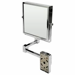 Best deal 🎉 Alfi Trade ALFI Brand Square Wall Mounted 5X Magnify Cosmetic Mirror ABM8WS-PC 🤩 -bathroom mirrors Shop 91918cd00090399a 5060 w800 h800 b1 p0