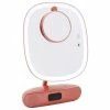 Hot Sale 💯 Impressions Vanity Company Melody Square Duotone Makeup Mirror With Bluetooth Speakers, Rose Gold 🎁