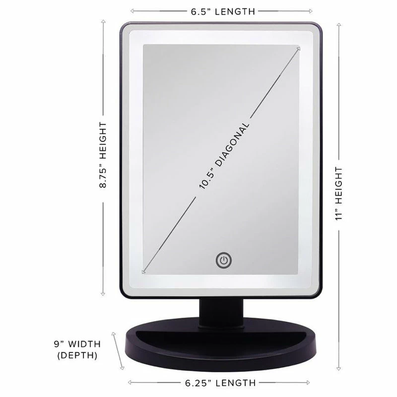 Best reviews of ๐ฅฐ Impressions Vanity Company Touch Infinity Makeup Mirror, Black ๐ฅ 8 Best reviews of ๐ฅฐ Impressions Vanity Company Touch Infinity Makeup Mirror, Black ๐ฅ - Image 8