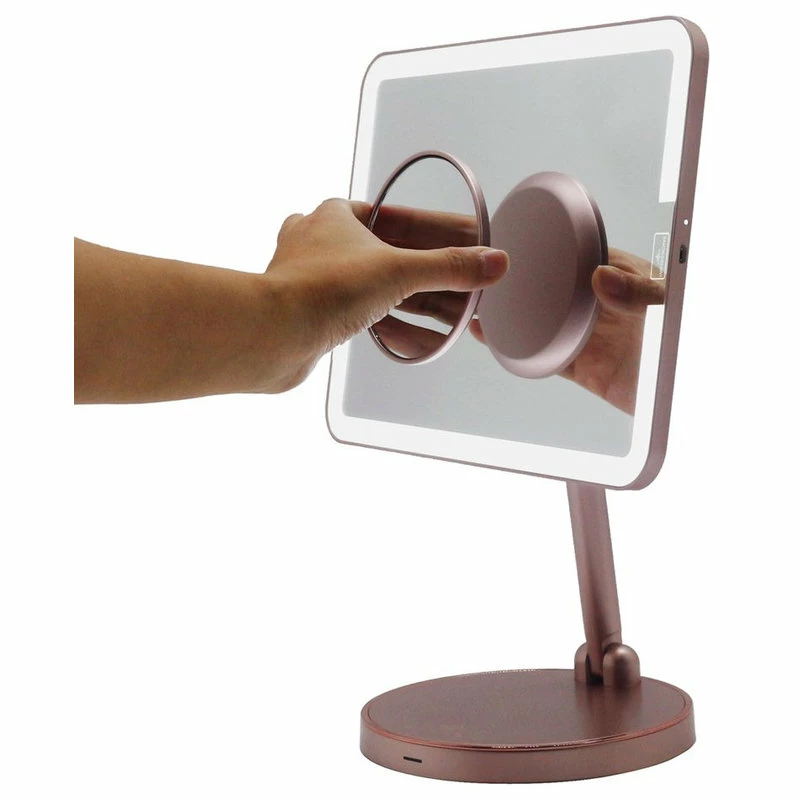 Top 10 ✨ Impressions Vanity Company Royale Petit Makeup Mirror, Smart Touch With LED Lights, Rose Gold 🥰 4 Top 10 ✨ Impressions Vanity Company Royale Petit Makeup Mirror, Smart Touch With LED Lights, Rose Gold 🥰 - Image 4