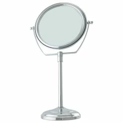 Cheap 🔔 Renovators Supply Manufacturing Table Makeup Mirror Chrome Brass Swivel Magnifying Two Sided | 🛒 -bathroom mirrors Shop a531dd870b58c826 8149 w800 h800 b1 p0