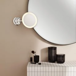 Cheapest ❤️ Astro Lighting Astro Mascali Round LED, Bathroom Magnifying Mirror, Polished Chrome ✔️ -bathroom mirrors Shop a701c01c0184669d 5521 w800 h800 b0 p0