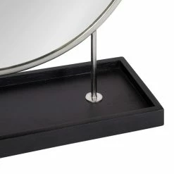 Best Sale 😉 Uniek Maxfield Round Tabletop Mirror, Silver, 18x22 ✨ -bathroom mirrors Shop a841922c00b637de 5042 w800 h800 b0 p0