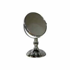 Top 10 ๐ HomeRoots Vintage Pedestal Chrome 3X Magnification Vanity Mirror โ