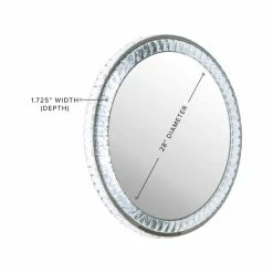 Promo 👏 Impressions Vanity Company Diamond Collection Brilliant Premium Illuminated Vanity Mirror, Wall Mount 🔔 -bathroom mirrors Shop a9b17f10000b1c89 1533 w800 h800 b1 p0