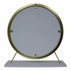 Budget 🥰 Acme Furniture ACME Adao Vanity Mirror And Stool In White And Brass 👍 -bathroom mirrors Shop aac1abd5024d1c3c 3311 w800 h800 b1 p0