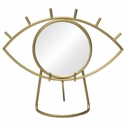 Best deal 🛒 HomeRoots Bohemian Golden Eye Tabletop Mirror 🌟