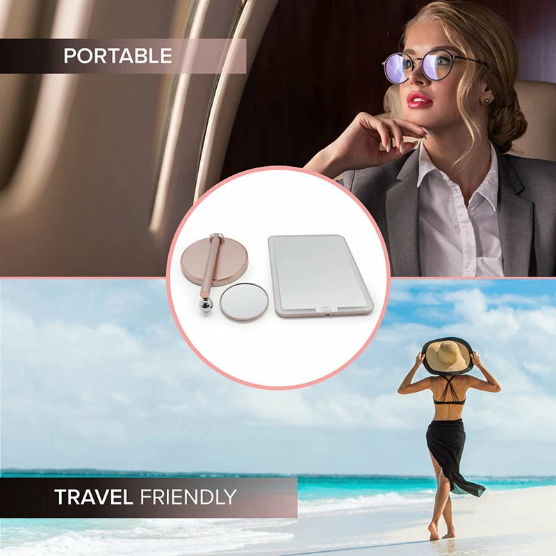 Top 10 ✨ Impressions Vanity Company Royale Petit Makeup Mirror, Smart Touch With LED Lights, Rose Gold 🥰 7 Top 10 ✨ Impressions Vanity Company Royale Petit Makeup Mirror, Smart Touch With LED Lights, Rose Gold 🥰 - Image 7