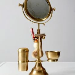 Best Pirce 🛒 Unknown Consigned, Antique Shaving Kit And Mirror Stand 🌟 -bathroom mirrors Shop bd616b4f0e3dd743 3461 w800 h800 b0 p0