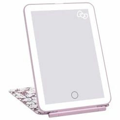 Hot Sale ✔️ Impressions Vanity Company Hello Kitty (White/Pink) Touch Pad Mini Tri-Tone LED Makeup Mirror 🌟 -bathroom mirrors Shop c181ea7601d77432 0066 w800 h800 b1 p0