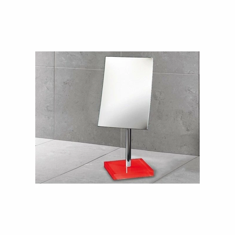 Outlet ๐ฅ Nameeks Square Magnifying Mirror With Red Base ๐ฏ 3 Outlet ๐ฅ Nameeks Square Magnifying Mirror With Red Base ๐ฏ - Image 3