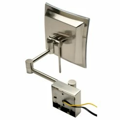 Discount 🔥 Alfi Trade ALFI Brand ABM8WLED-BN Brushed Nickel Wall Mount Square 8" Mirror With Light ⌛ -bathroom mirrors Shop c561b6780ead6c10 2583 w800 h800 b1 p0