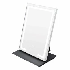 Top 10 ๐ Impressions Vanity Company Lumiere Touch Pad Plus LED Makeup Mirror, White, LED Striplight ๐